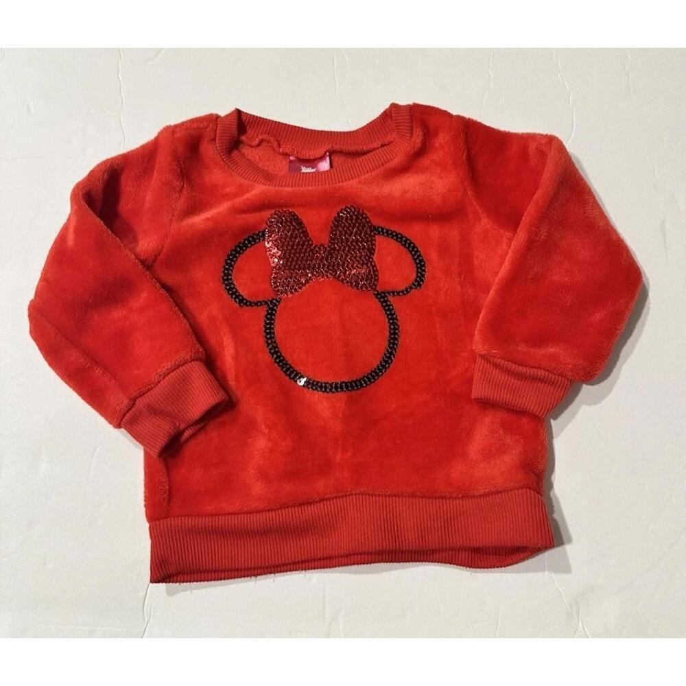 Disney Baby Junior Minnie Top Pullover Hoodie 2T
